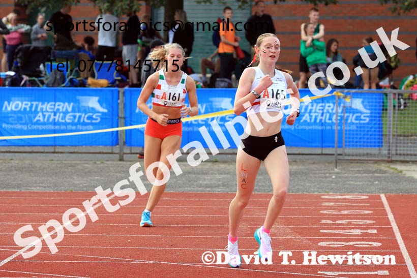 Womens Under-17s, 2024 Northern Mens 6 and Womens 4 and Youngsters Relays, Stanley Park, Blackpool.  Photo: David T. Hewitson/Sports for All Pics